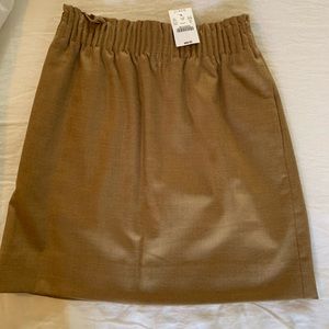 NWT J Crew wool mini skirt size 00